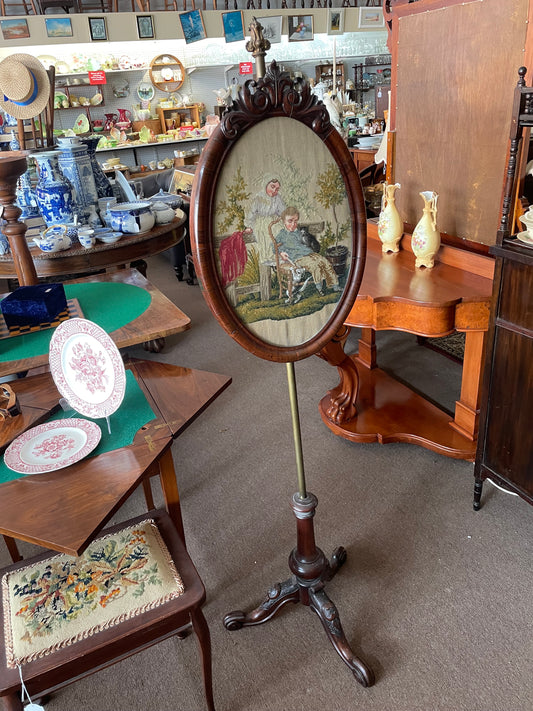 Victorian Pole Screen