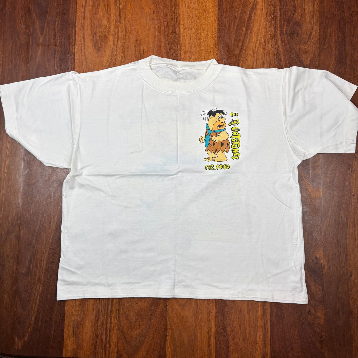 Vintage The Flintstones Fred Flintstone T-Shirt front