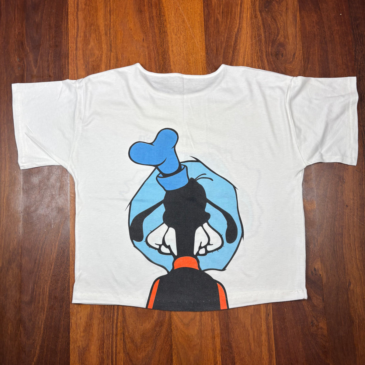 Vintage Disney Goofy Fanta promotional T-shirt back