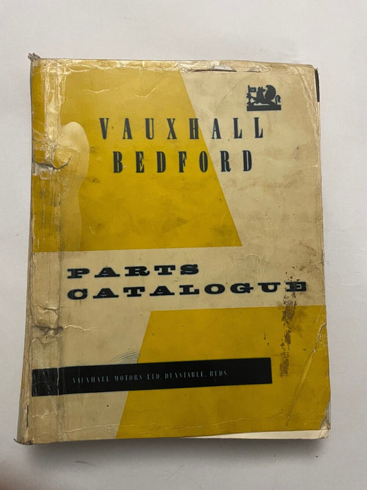 VAUXHALL BEDFORD SERIES S PARTS CATALOGUE PB SERIES 1966