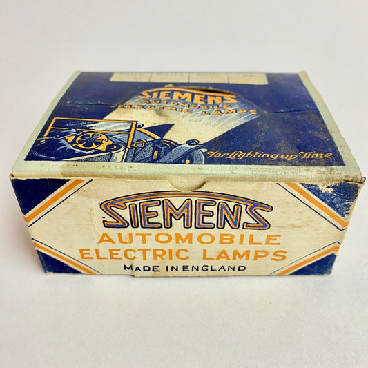 Vintage Boxed Siemens Automobile Lamps