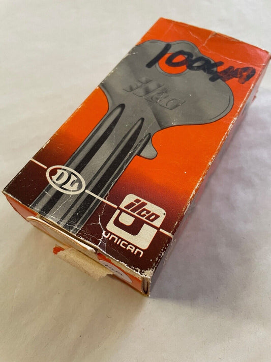 Vintage Ilco Unicorn 1004A blank keys x 20 off original Canada