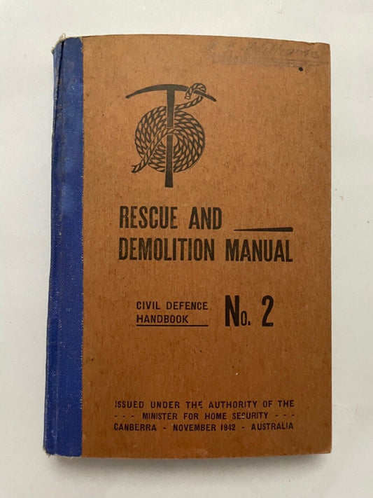 Rescue and Demolition Manual 1942