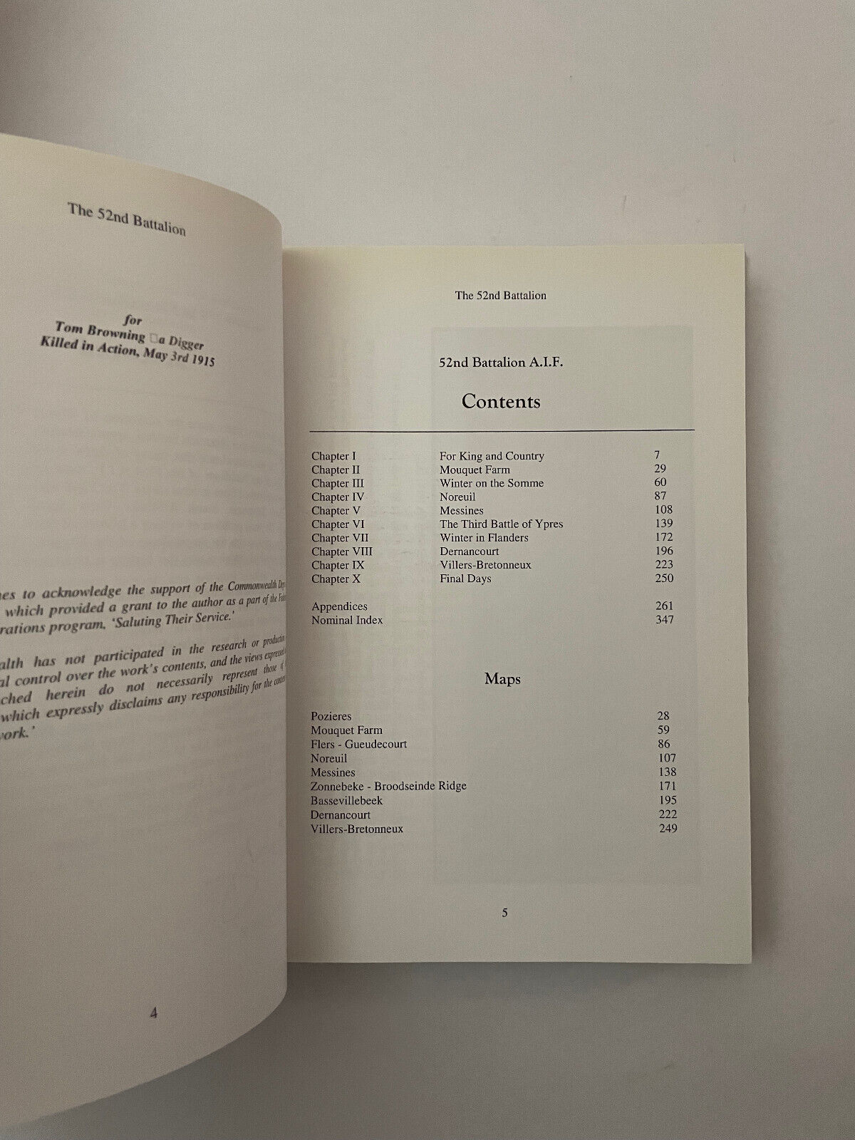The 52nd Battalion AIF (2nd Edition)