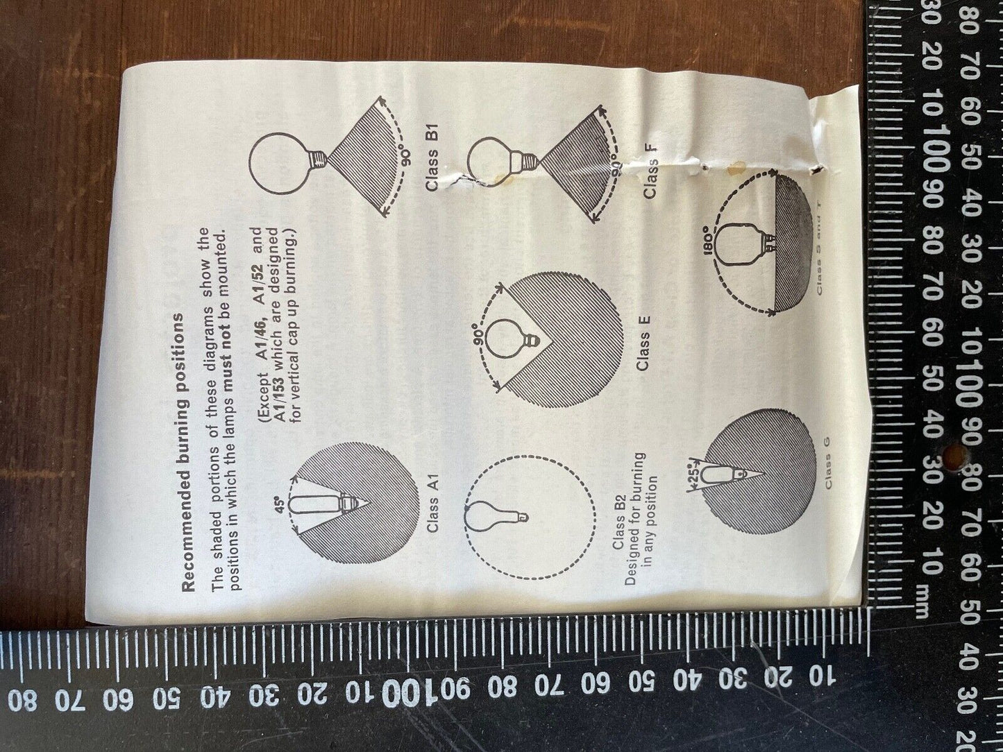 Osram Projector Lamp A1/4 250V 100W PREFOCUS (original box, instructions)