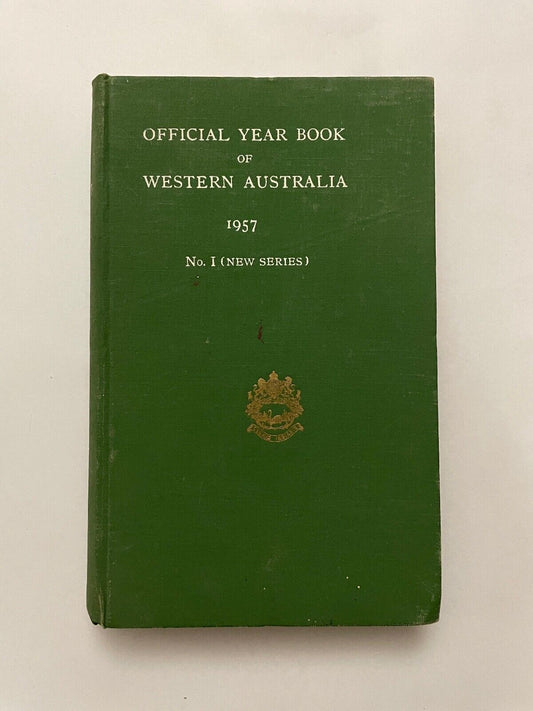 Official Year Book Western Australia 1957 by Alex B Davies