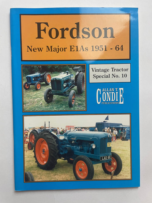 FORDSON NEW MAJOR E1As 1951 - 64 VINTAGE TRACTOR SPECIAL No 10