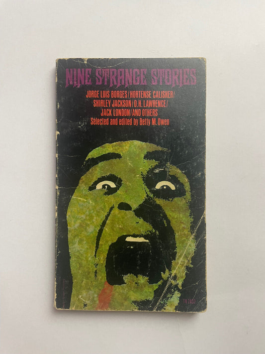 Horror Nine Strange Stories 1974 1st Edition Paperback Scholastic