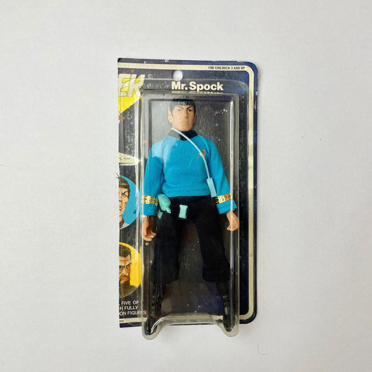Vintage 1974 Star Trek Mego Spock 8" Action Figure USA