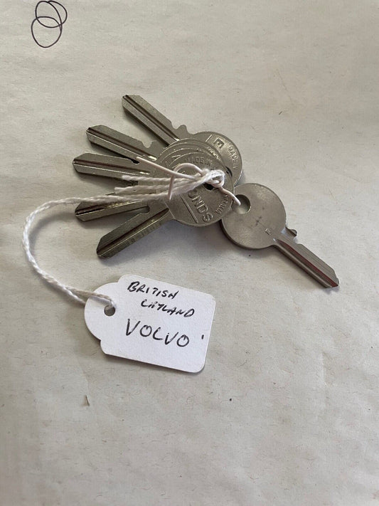 Edmonds British Leyland Volvo blank keys x 6 off Made in Australia