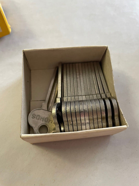 Edmonds BC blank keys x 14 off original hardware Australia