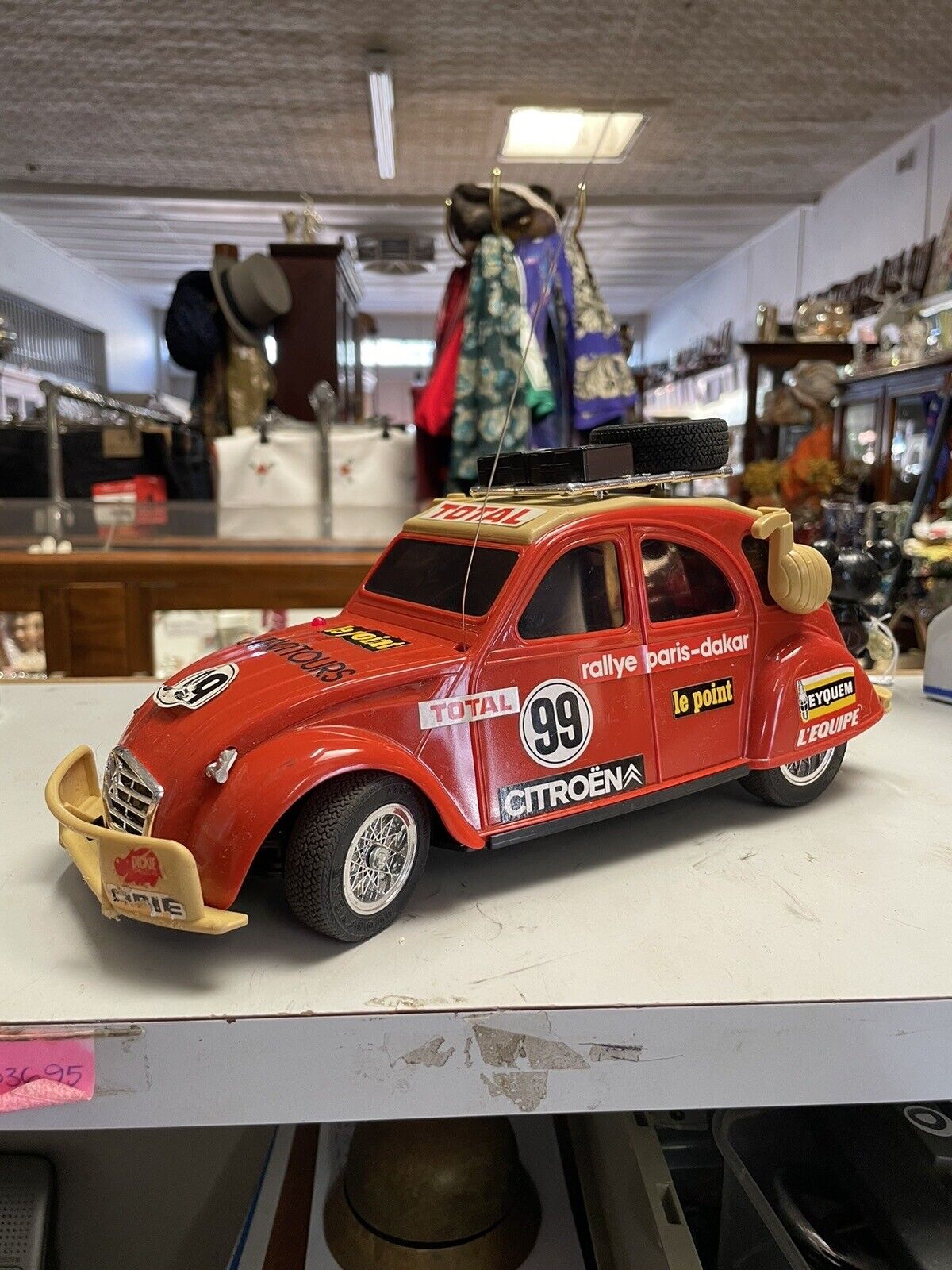 Taiyo Dakar Rally 2CV Remote Control Car
