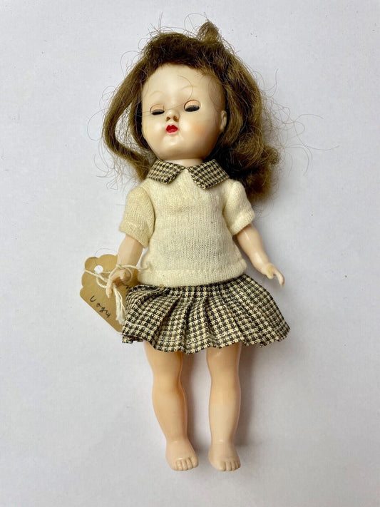 1950s RARE VINTAGE VOGUE GINNY DOLL STRAIGHT LEG 8 INCH DOLL