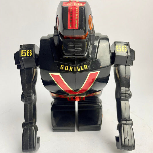 Vintage 1980s tumbling gorilla robot 4" inch Taiwan VERY RARE battery operated