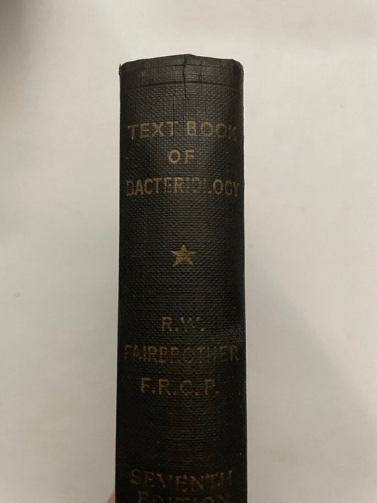 Text Book Of Bacteriology R W Fairbrother 7th Edition