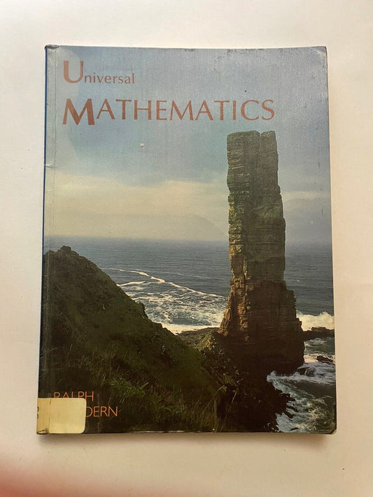 Universal Mathematics by Maddern, Ralph