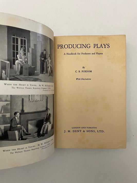 Producing Plays by C B Purdom