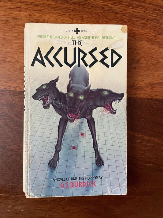 The Accursed by G. S. Burdick (Softcover, 1982)