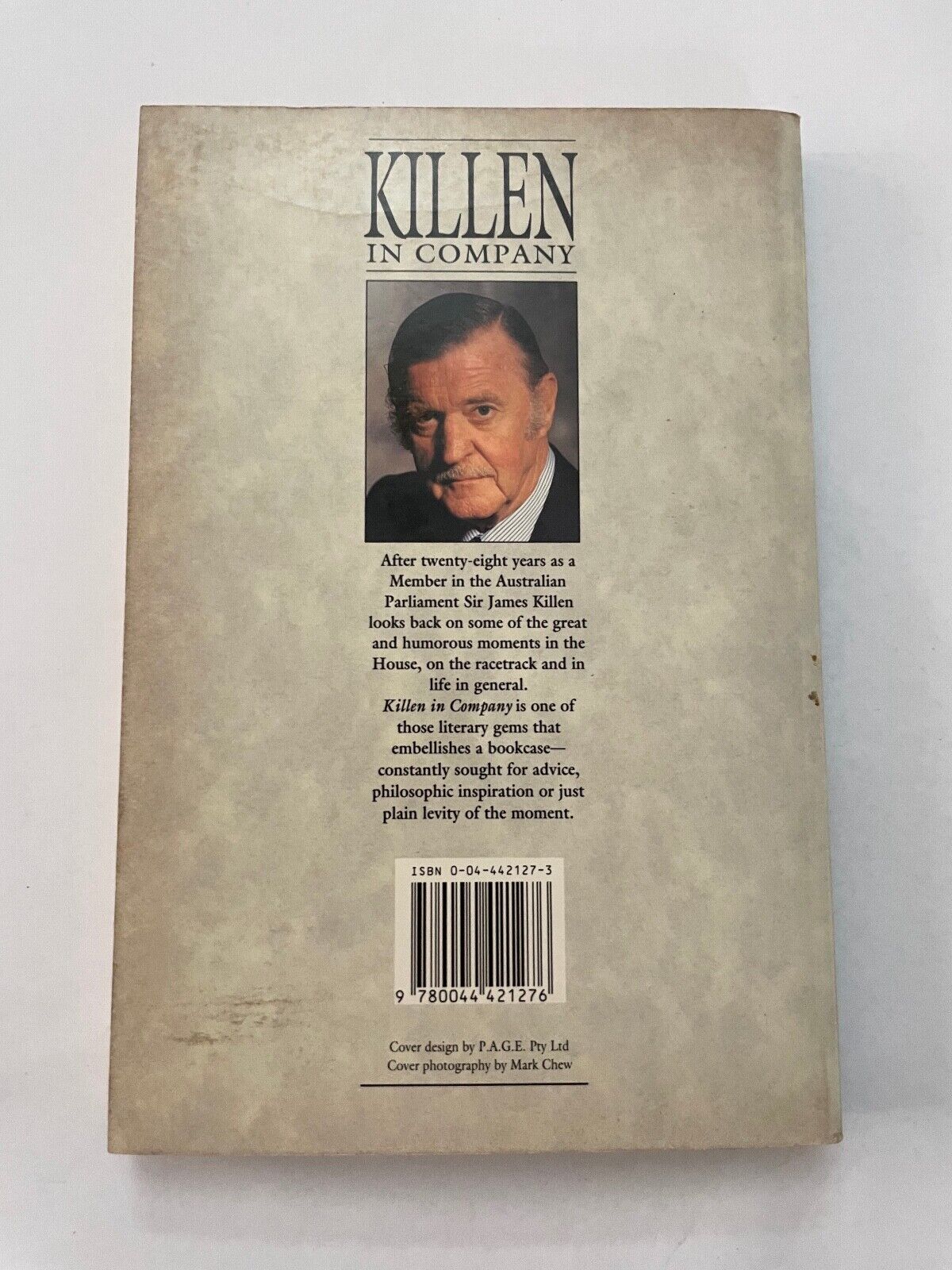 Killen in company by Killen, James 9780044421276