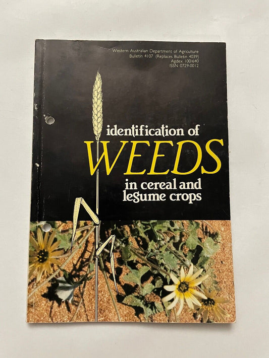 Identification of Weeds in cereal and legume crops