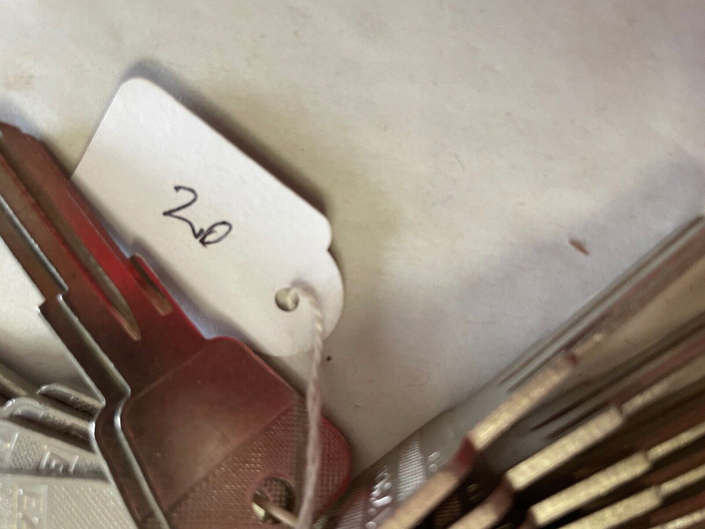 Ezycut English Ford blank keys x 20 off Made in Australia