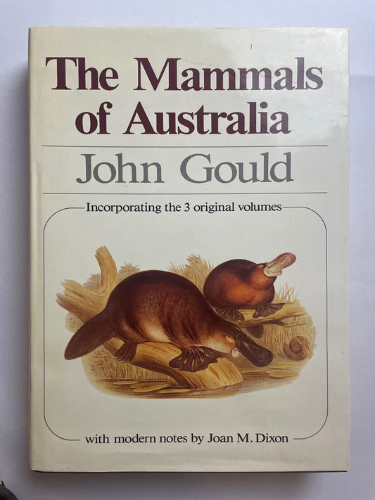 The Mammals of Australia by John Gould, Joan M. Dixon (Hardcover, 1983)