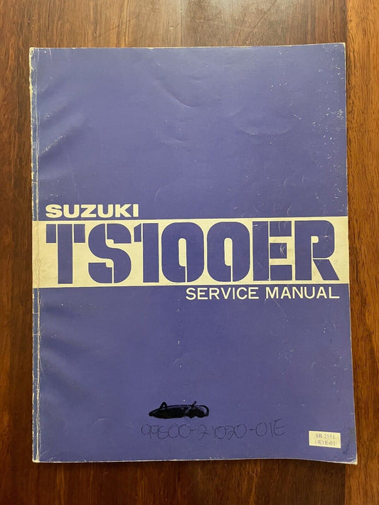 Suzuki TS100R Service Manual