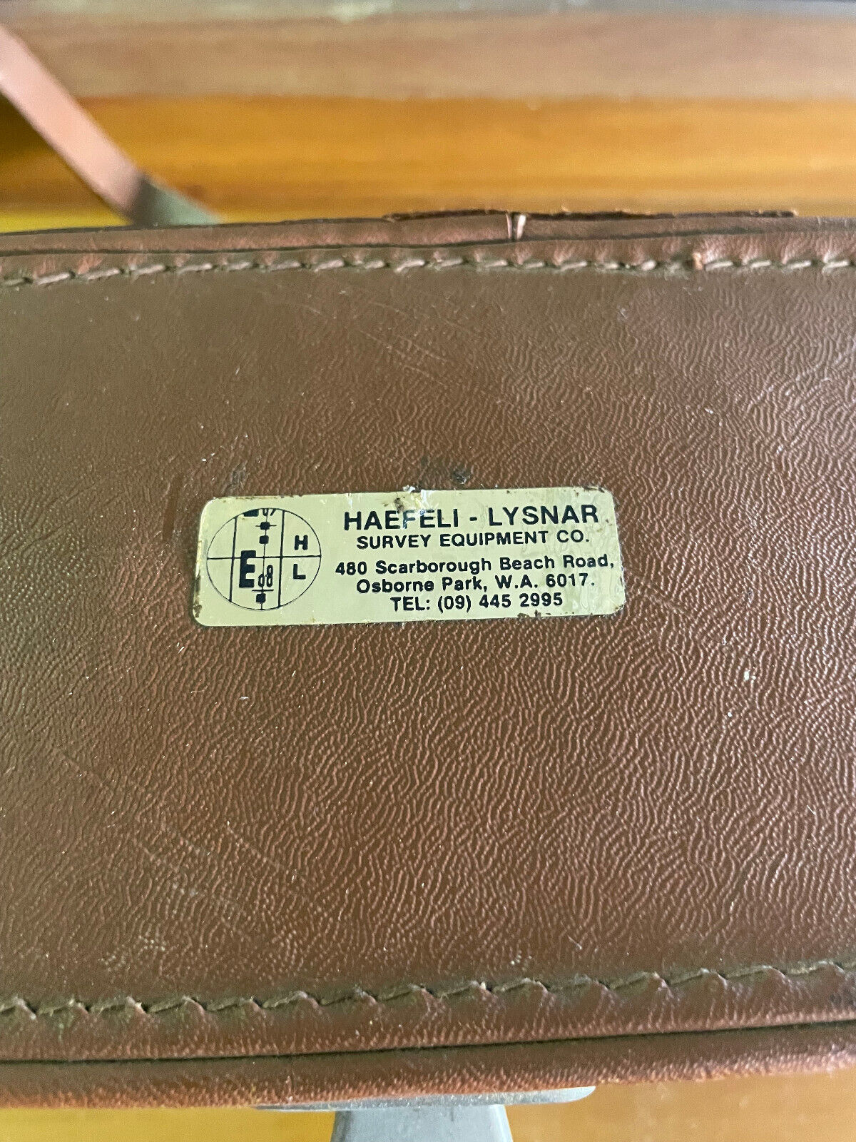 Watts & Son London Surveyors Level in Leather Case