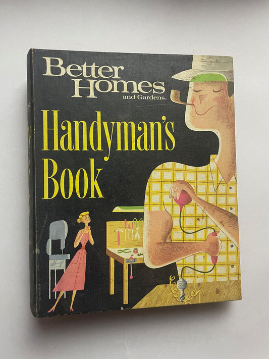 Vintage Better Homes and Gardens Gardening Handyman's Book Spiral Notebook Page