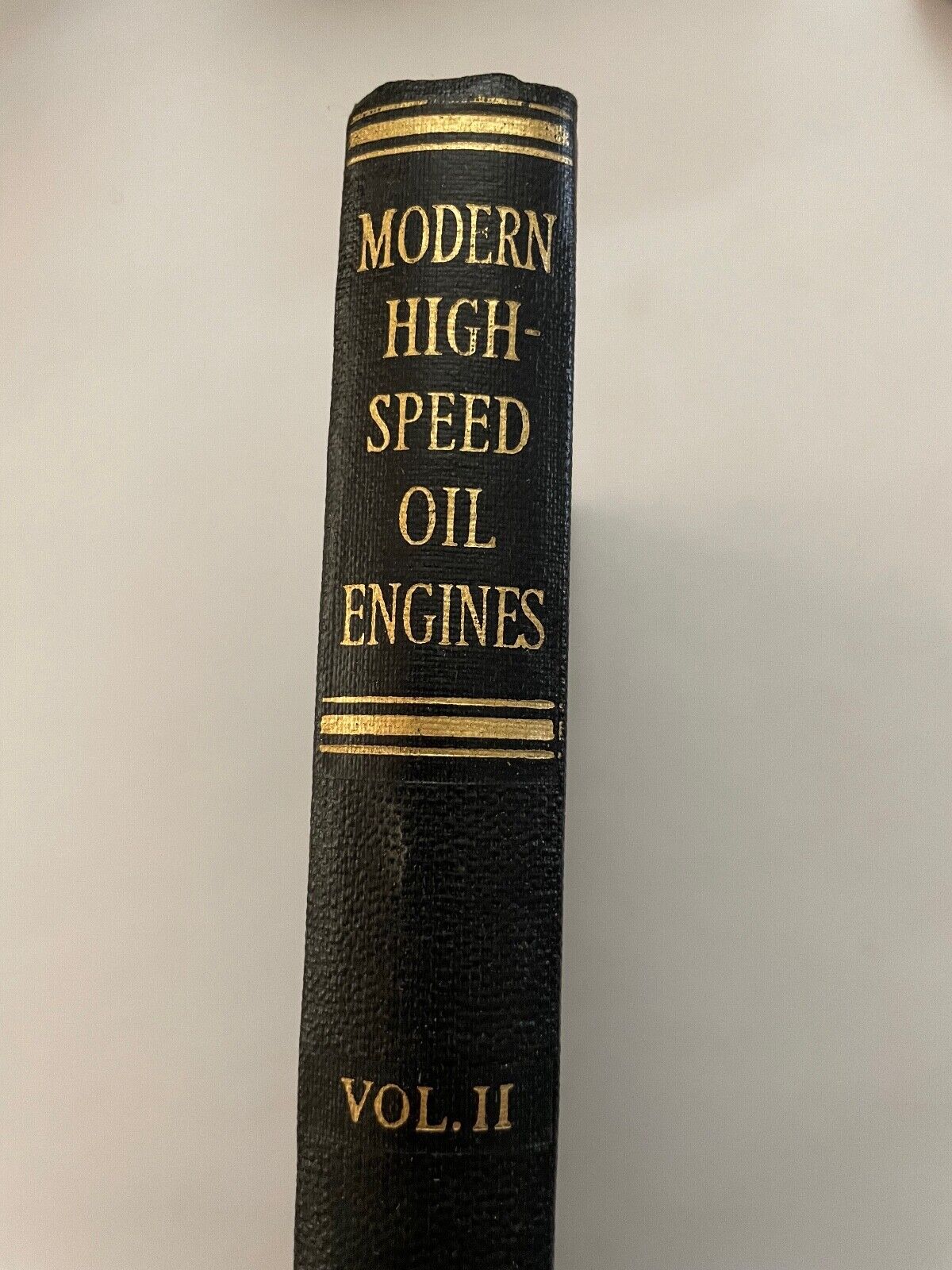 Modern High Speed Oil Engines Vol II by WC Chapman