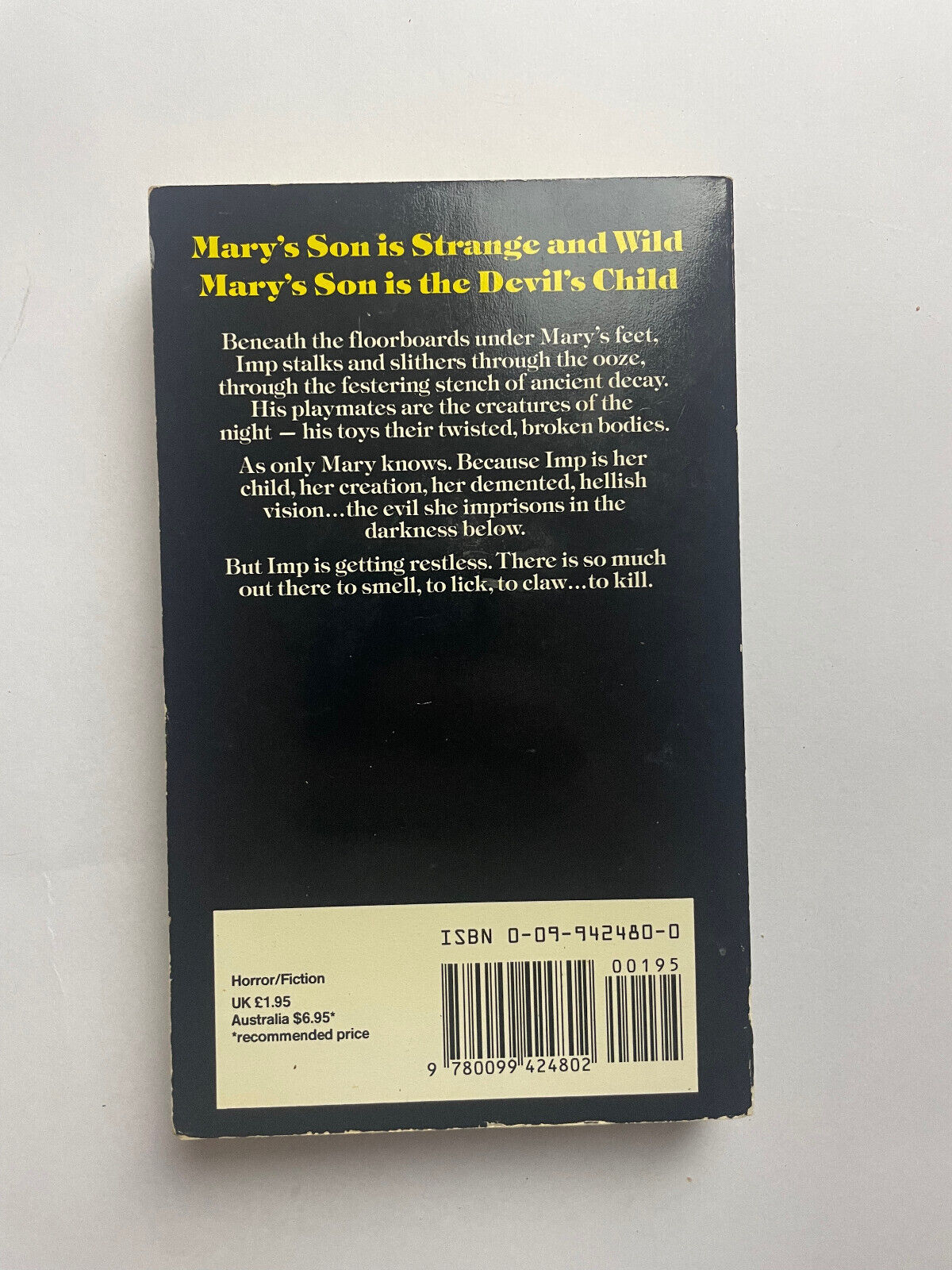 Imp by Andrew Neiderman 9780099424802