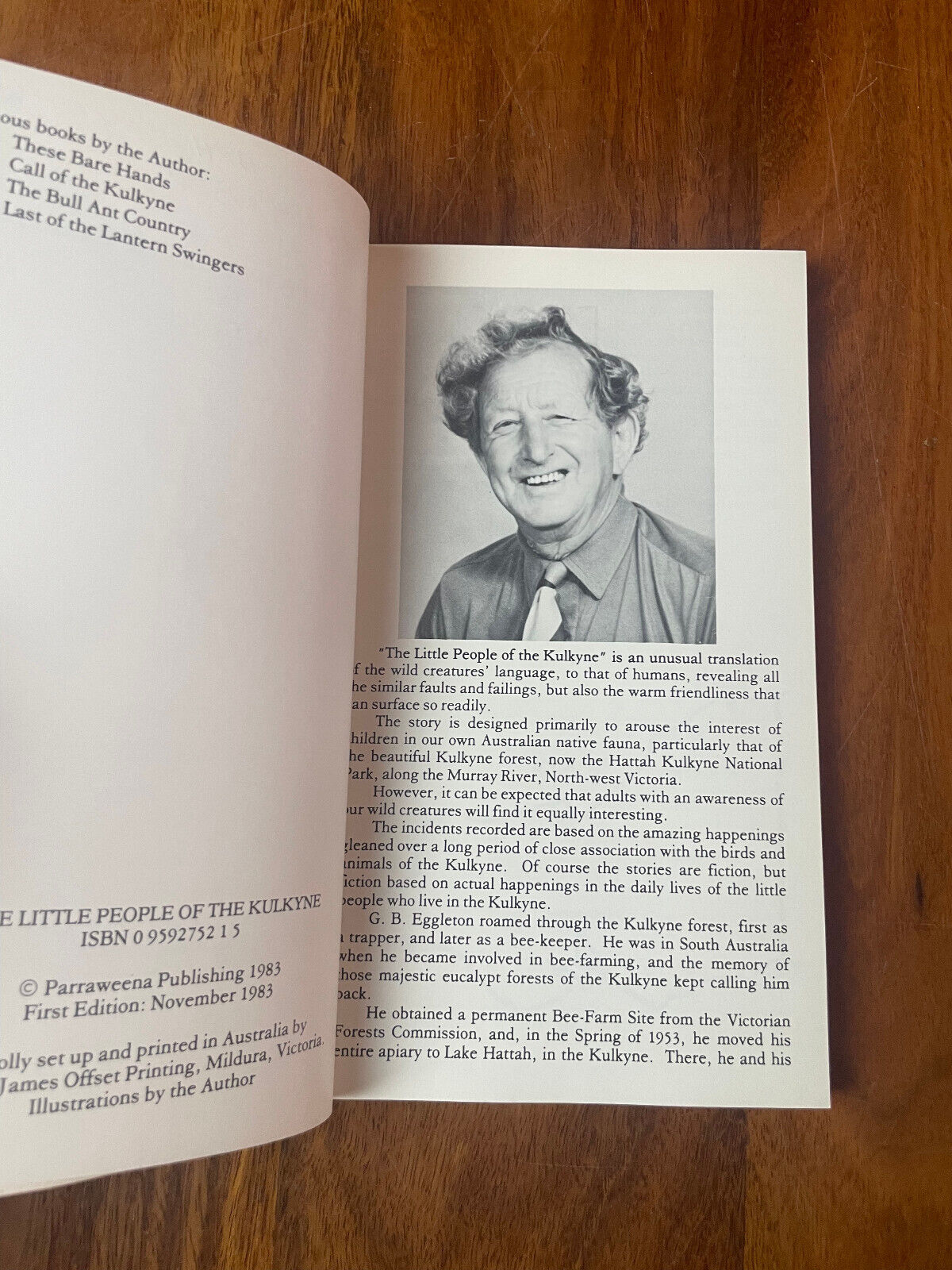 The Little People of the Kulkyne by E.B. Eggleton