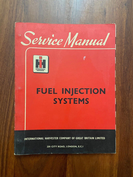 International Service Manual Fuel Injection Systems