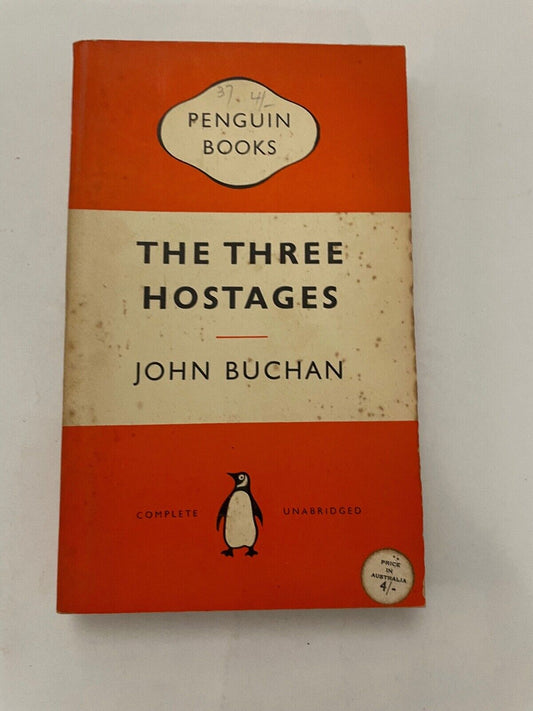 The Three Hostages By John Buchan (Paperback, 1953) 1st edition 9780140106404