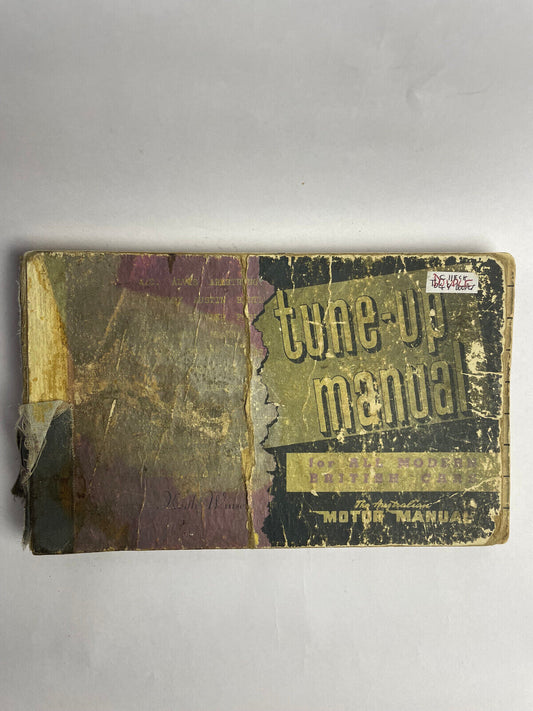 Tune-up Manual - for All Modern British Cars Keith Winser