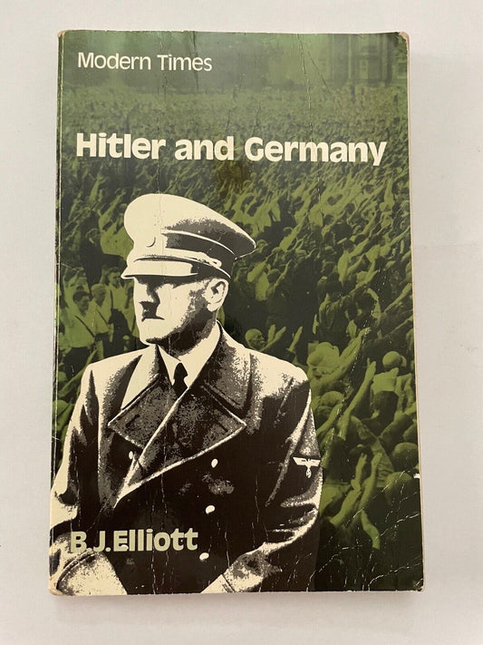 Hitler & Germany by Elliott, B. J. 9780582204256