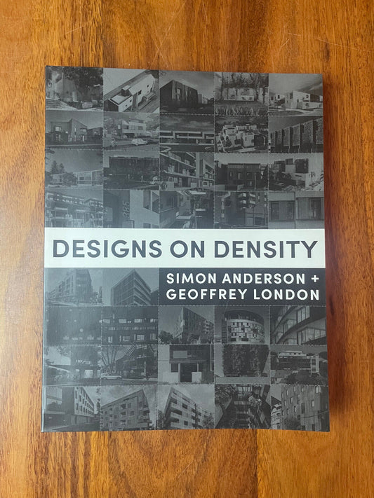 NEW Designs on Density By Simon Anderson Laminated Cover on Book Free Shipping