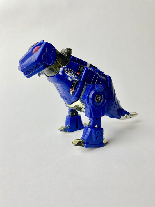 Grimlock 1984 Transformers Vintage Autobot Dinosaur Dinobot Blue