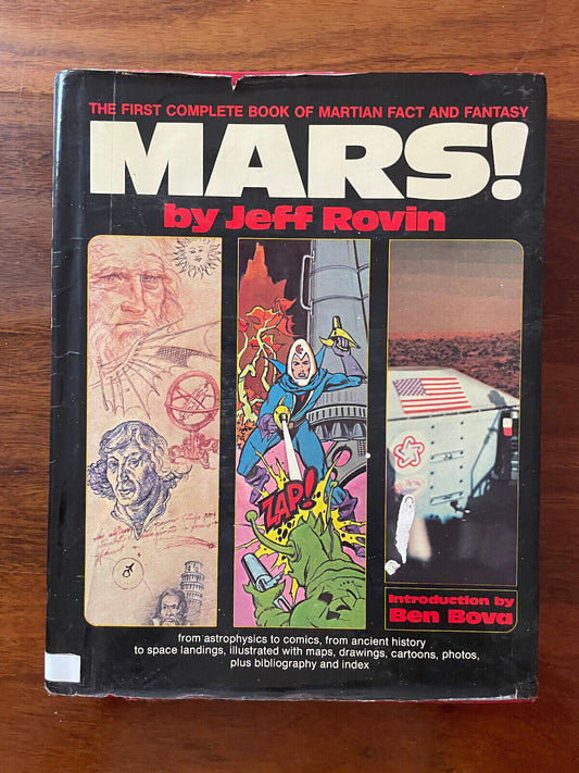 MARS! by Jeff Rovin Intro by Ben Bova 1978 Corwin Books HC/DJ True First Edition