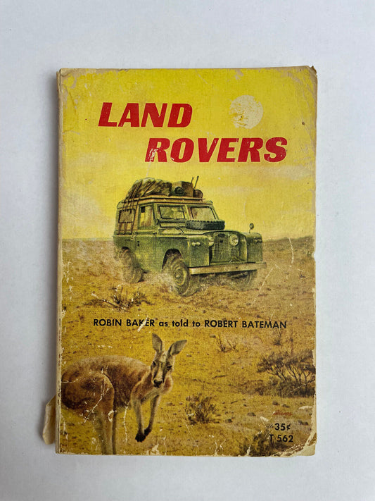 Vintage Paperback Land Rovers 1968 Baker Scholastic