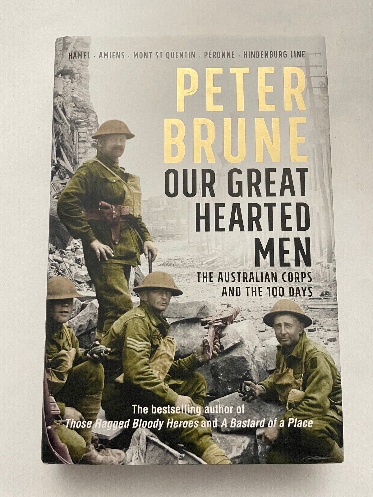 PETER BRUNE Our Great-Hearted Men 2019 HC Book