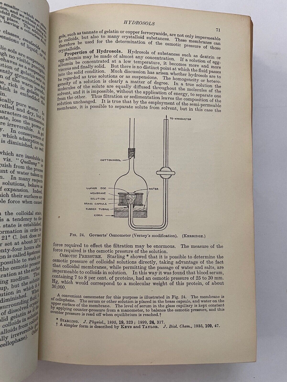 Principles of Human Physiology Lovatt Evans 11th edition 1952