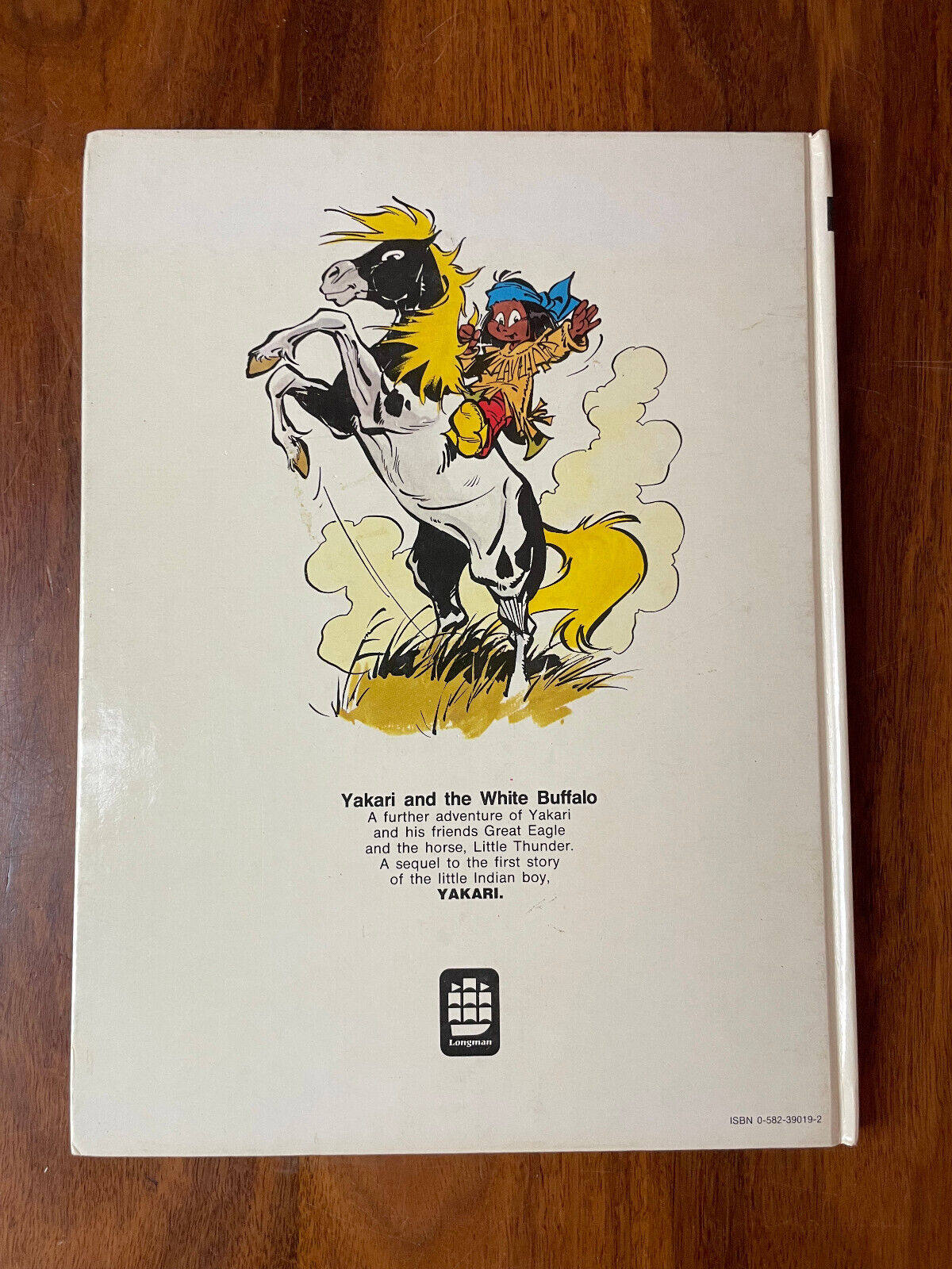 Yakari 2 - Yakari and the White Buffalo by Derib & Job (English) Hardcover 1979