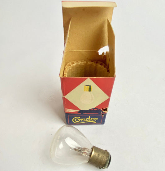 Three Condor Car Light Bulbs (Holland) 1940