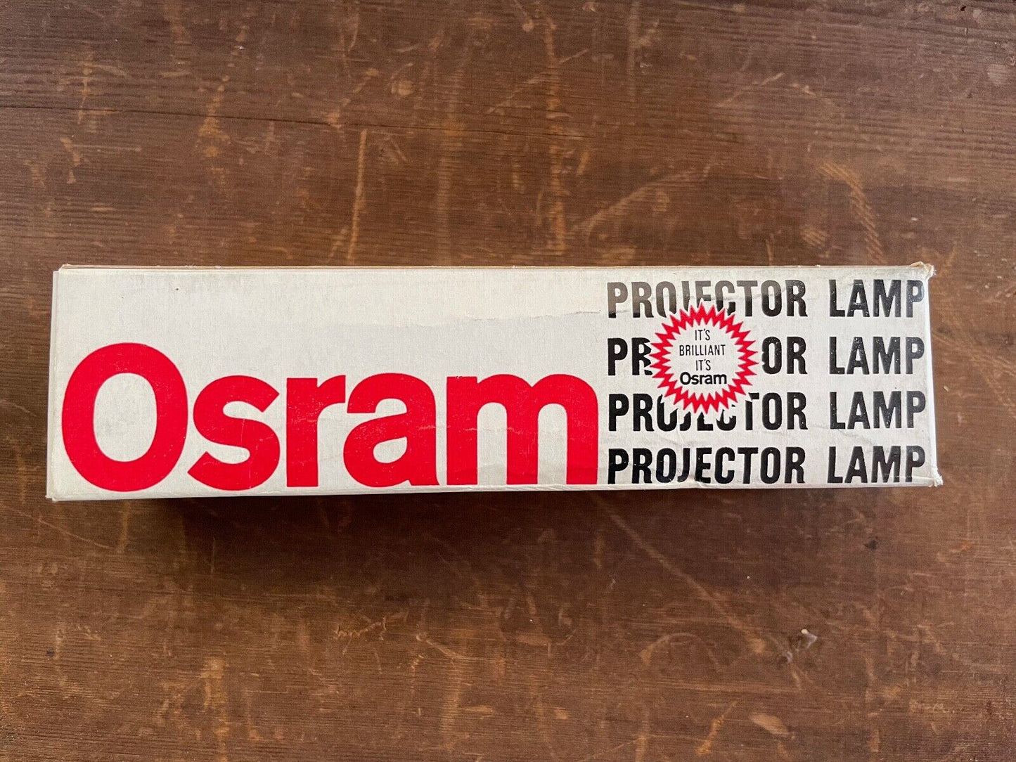 Osram Projector Lamp A1/4 250V 100W PREFOCUS (original box, instructions)