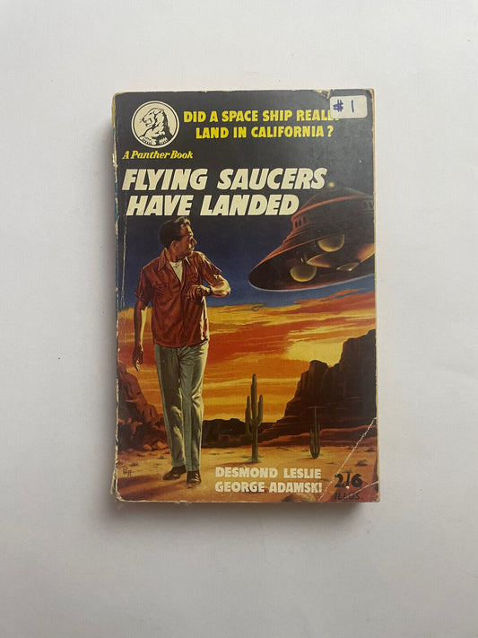 FLYING SAUCERS HAVE LANDED by Desmond Leslie  George Adamski Panther