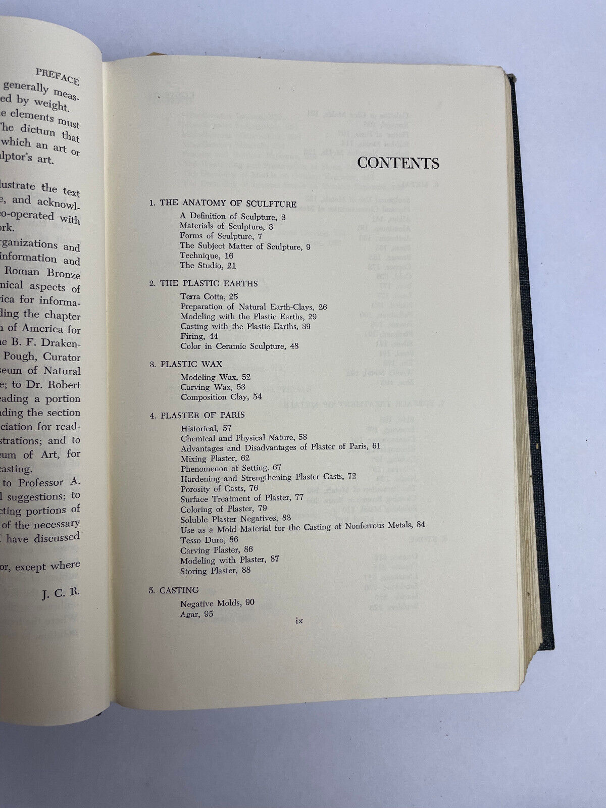 THE MATERIALS AND METHODS OF SCULPTURE By Jack C. Rich