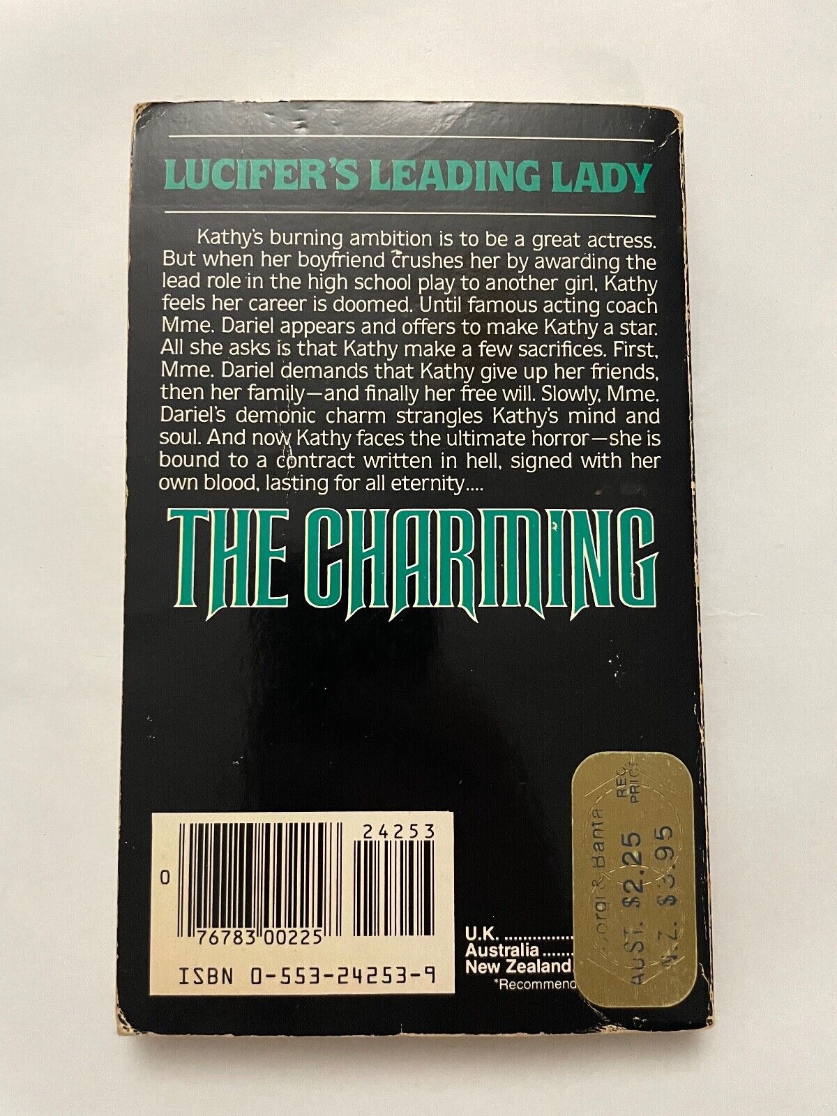 The Charming (Dark Forces) by Jane Polcovar (Paperback, 1984) 1st edition