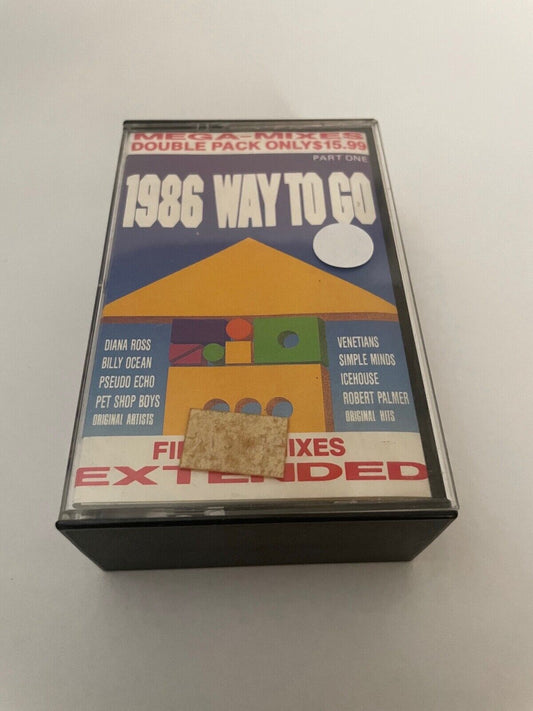 1986 Way To Go Cassette Tape RMC 50008 David Bowie Icehouse Jimmy Barnes