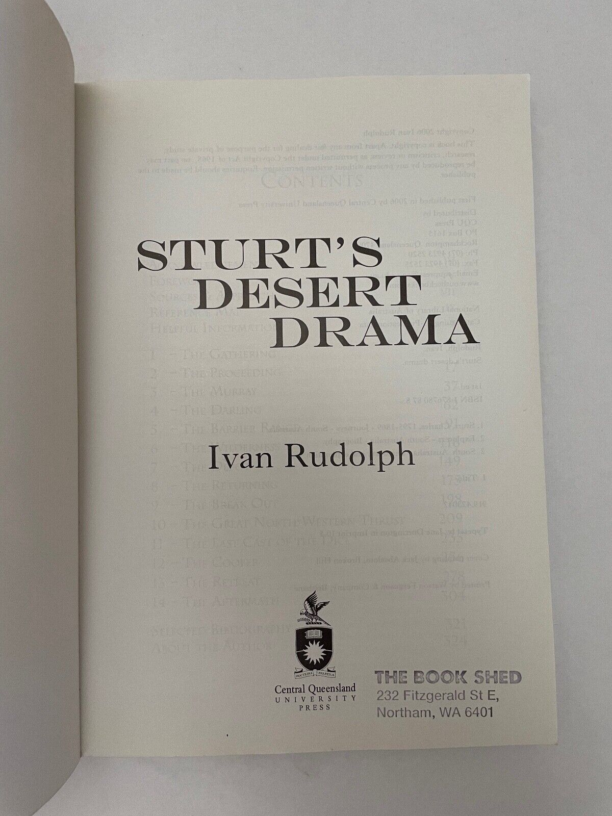 Sturt's Desert Drama by Ivan Rudolph (Paperback, 2013)